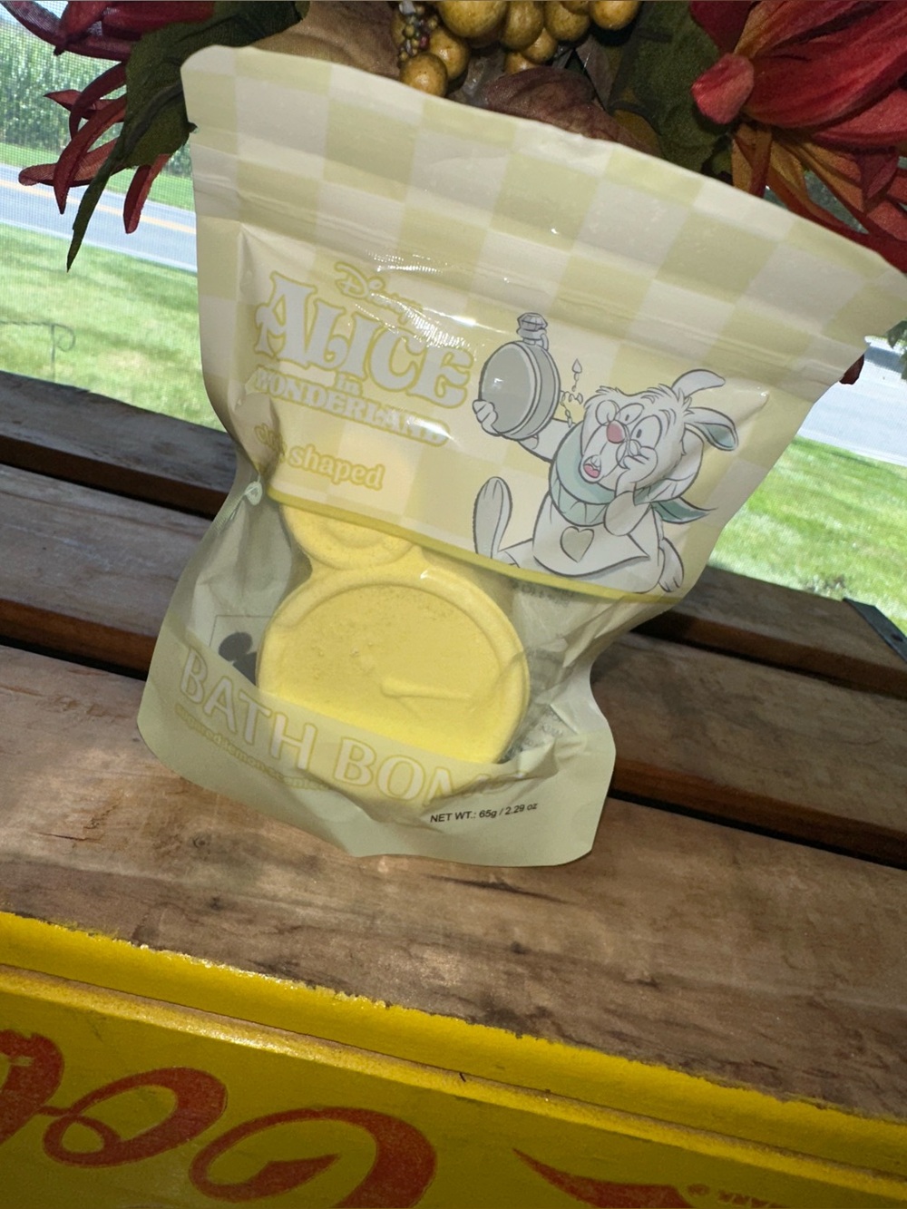 Alice In Wonderland Rabbit Sugar Lemon Scented Bundle of Bath Salts Bath Bomb - Picture 5 of 5